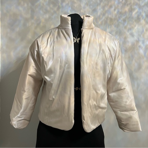 Open-Front Puffer Jacket - Picture 6 of 7